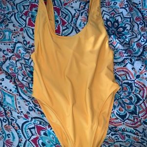 yellow one piece
